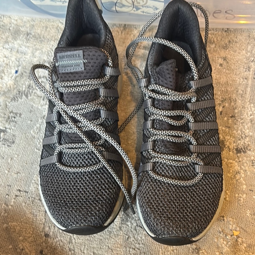 Merrell Black and Gray Sneakers